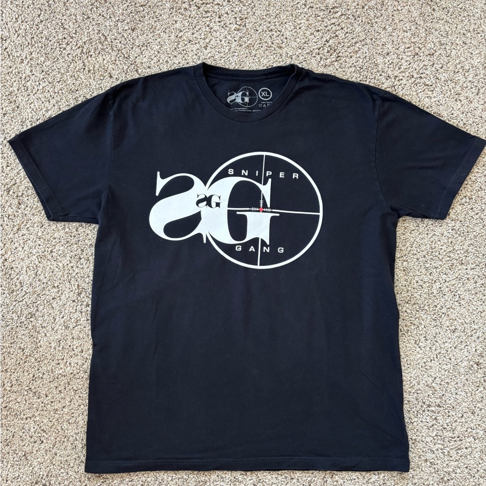 Sniper Gang men’s T-Shirt. In Very Good Condition! The color is black.  XL.